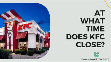 what time does kfc close.